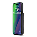 Pikkukuva 8 / 11: iPhone 15- Läderplånboksfodral med magnetiskt hållare Green