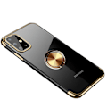 Miniatyrbilde 3 av 11: Samsung Galaxy A41 - Skyddande Skal med Ringhållare Silver