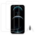 Pikkukuva 2 / 9: 3-PACK iPhone 14 Pro Max Skärmskydd Hydrogel HD 0,2mm Transparent