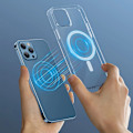 Miniatyrbillede 8 af 11: iPhone 16 Pro Max - Skydd och Stil med Säker Laddning Genomskinlig