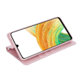 Pikkukuva 7 / 9: Samsung Galaxy A23 5G - Praktiskt Plånboksfodral Vikbar Roséguld