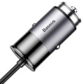 Pikkukuva 8 / 11: Kraftfull 3-USB Port Billaddare BASEUS Svart