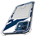 Miniatyrbillede 5 af 11: iPhone 12 Mini - Praktisk taske med kortholder Transparent