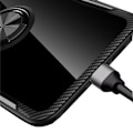 Miniatyrbilde 9 av 11: iPhone 11 Pro - Smidigt Smart Skal med Ringhållare (LEMAN) Black Svart
