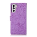 Miniatyrbillede 9 af 11: Samsung Galaxy S21 - LEMAN Wallet etui Ljusblå