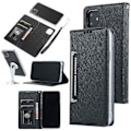 Pikkukuva 1 / 11: iPhone 11 Pro - Elegant FLOVEME Plånboksfodral Svart
