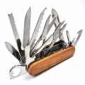 Miniatyrbild 1 av 8: Multifunktionell 30-1 Fickkniv Swiss Army Knife Orange