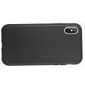 Miniatyrbilde 8 av 11: iPhone XS Max - Mattbehandlat Skyddsskal med Skärmskydd Svart