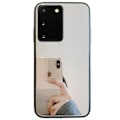 Miniatyrbild 7 av 11: Exklusivt Spegelskal för Samsung Galaxy S20 - Elegans Möter Funktion! Silver