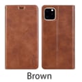 Pikkukuva 8 / 11: iPhone 11 Pro Max - Exklusivt Praktiskt Plånboksfodral HANMAN Brun