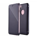 Miniatyrbillede 1 af 11: iPhone 6/6S Plus - LEMAN Stilrent Clear View-fodral (ORIGINAL) Svart