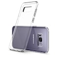 Miniatyrbild 10 av 10: Samsung Galaxy S8 Plus - Stötdämpande Silikonskal från Floveme Transparent/Genomskinlig
