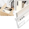 Miniatyrbillede 7 af 11: Samsung Galaxy Z Fold 6 - Effektivt Skyddande TPU/PC Mobilskal Transparent