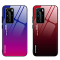 Pikkukuva 8 / 11: Huawei P40 Pro - Skyddsskal (NKOBEE) Lila/Blå