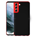Pikkukuva 2 / 11: Samsung Galaxy S21 - Skyddande Silikonskal Blå