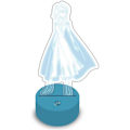 Miniatyrbillede 1 af 4: LED-Lampa Disney Frozen 2D med 7 Färger i Ett!