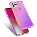Miniatyrbilde 3 av 11: iPhone 11 Pro Max - Genomtänkt Skyddsskal i Silikon Blå/Rosa