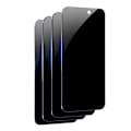 Pikkukuva 9 / 11: 3-Pack Ceramic Skärmskydd 2.5D Svart Spy för iPhone 15 pro Svart