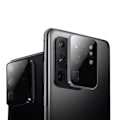 Miniatyrbillede 3 af 11: S20 Ultra Camera Lens Protector Glas + Ramme af titaniumlegering Svart