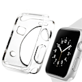 Pikkukuva 7 / 10: Apple Watch Series 1/2/3 Silikonskal Transparent/Genomskinlig 38mm