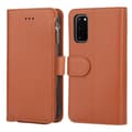 Samsung Galaxy S20FE - Stilsäkert Effetkfullt Plånboksfodral Brun