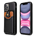 Miniatyrbillede 2 af 11: iPhone 12 Pro Max - Skal med Korthållare Mörkbrun