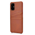 Miniatyrbillede 3 af 11: Samsung Galaxy A71 - Suteni Skal med Korth�llare Ljusbrun