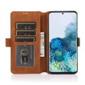 Miniatyrbillede 11 af 11: Samsung Galaxy S23 FE - Lent Slittåligt Plånboksfodral med Kortfack Roséguld