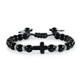 Miniatyrbillede 1 af 11: Högkvalitets Unikt Hållbart Kularmband Bright Black