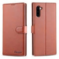 Pikkukuva 6 / 11: Samsung Galaxy Note10 - Praktiskt Yazunshi Plånboksfodral Blå Blå
