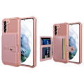 Miniatyrbilde 8 av 11: Samsung Galaxy S21 FE - Deksel med kortholder Roséguld