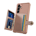 Miniatyrbild 9 av 11: Samsung Galaxy A35 5G - Plånboksfodral i PU-läder med magnetiskt hållare Grön