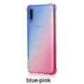 Samsung Galaxy A50 - Stötdämpande Floveme Silikonskal Blå/Rosa
