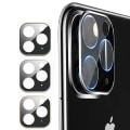 Miniatyrbilde 2 av 11: iPhone 11 Pro Kameralinsskydd i Härdat glas + Titanlegeringsram Guld