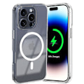 Miniatyrbild 7 av 11: iPhone 16 Pro Max - Magnetiskt Skal med Totalt Skydd! Genomskinlig
