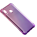 Pikkukuva 10 / 11: Samsung Galaxy A40 - Stötdämpande Air-Bag Silikonskal (Floveme) Rosa/Lila