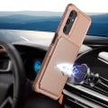 Miniatyrbilde 11 av 11: Magnetiskt Plånboksfodral i PU-Läder för Samsung Galaxy A05S 4G Lila