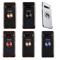 Miniatyrbillede 3 af 11: Samsung Galaxy S10E - Skyddande Silikonskal med Ringhållare Röd