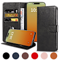Miniatyrbilde 8 av 11: iPhone 15 pro max - Pl�nboksfodral i L�der Khaki