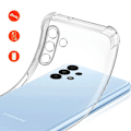 Pikkukuva 11 / 11: Samsung Galaxy S24 FE - Airbagfunktion & Fullt Skydd Transparent