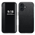 Miniatyrbild 4 av 11: iPhone 16 Fodral - Elegant Design med Smart Fönster! Grön