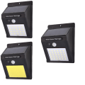 Miniatyrbillede 9 af 11: Solcells PIR Automatisk Utomhusbelysning 48 COB