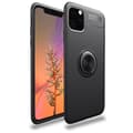 iPhone 11 Pro Max - Stötdämpande Skal med Ringhållare Svart