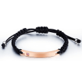Miniatyrbillede 2 af 7: Exklusivt Slittåligt Rostfritt Stål Armband Silver-Roséguld