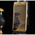 Pikkukuva 5 / 11: iPhone 6/6S - LEMAN Stilrent Clear View-fodral (ORIGINAL) Guld
