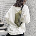 Miniatyrbillede 11 af 11: Slittålig Midjeväska Justerbar Khaki