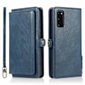 Pikkukuva 1 / 11: Samsung Galaxy S20 Plus - Dubbelfunktions Plånboksfodral Mörkblå