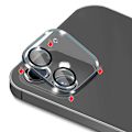 Pikkukuva 7 / 7: Högkvalitativt HD-Clear Ultratunt Kameralinsskydd iPhone 12 Mini Transparent