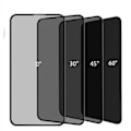 Miniatyrbillede 4 af 11: Samsung A80 2.5D Anti-Spy 2-PACK Skärmskydd Ram 9H Sekretessglas