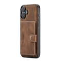 iPhone 17 Fodral  magnetiskt kortfack, stil & skydd Brun